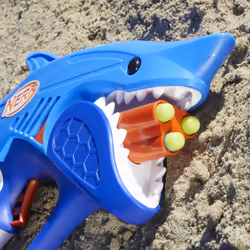 Nerf Junior Wild - Sharkfire, blaster a dardi facile da usare - Vista aggiuntiva 6