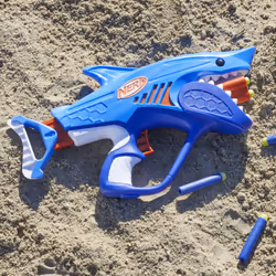 Nerf Junior Wild - Sharkfire, blaster a dardi facile da usare - Vista aggiuntiva 7