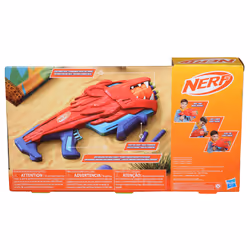 Nerf Junior Wild - Lionfury, blaster facile da usare, 16 dardi Elite, blaster , giocattoli a tema leoni, giocattoli da esterno - Vista aggiuntiva 5