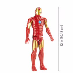 Marvel Avengers Titan Hero Iron Man, action figure 30 cm - Vista aggiuntiva 6