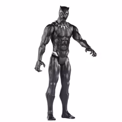 Marvel Avengers , Titan Hero Black Panther, action figure 30 cm - Vista aggiuntiva 4