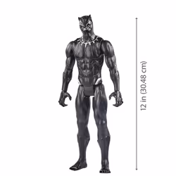 Marvel Avengers , Titan Hero Black Panther, action figure 30 cm - Vista aggiuntiva 7