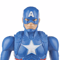 Marvel Avengers , Titan Hero Captain America, action figure 30 cm - Vista aggiuntiva 8