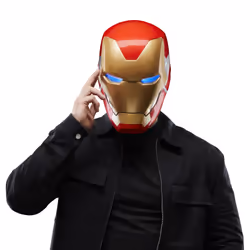 Marvel Iron Man Premium Electronic Helmet - Vista aggiuntiva 3