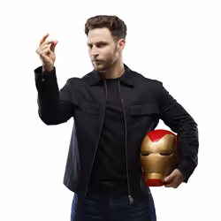 Marvel Iron Man Premium Electronic Helmet - Vista aggiuntiva 8
