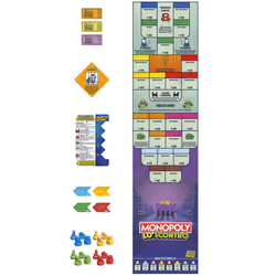 Monopoly - Lo Scontro, gioco da tavolo per feste in famiglia - Vista aggiuntiva 7