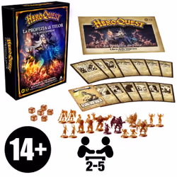 Hasbro Gaming Avalon Hill HeroQuest, pack delle imprese La Profezia di Telor, dai 14 anni in su, da 2 a 5 giocatori, richiede il Sistema di Gioco Base HeroQuest per poter giocare - Vista aggiuntiva 4