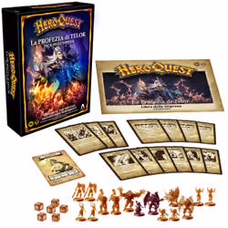 Hasbro Gaming Avalon Hill HeroQuest, pack delle imprese La Profezia di Telor, dai 14 anni in su, da 2 a 5 giocatori, richiede il Sistema di Gioco Base HeroQuest per poter giocare - Vista aggiuntiva 5