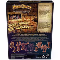 Hasbro Gaming Avalon Hill HeroQuest, pack delle imprese La Profezia di Telor, dai 14 anni in su, da 2 a 5 giocatori, richiede il Sistema di Gioco Base HeroQuest per poter giocare - Vista aggiuntiva 7
