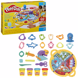 Play-Doh La Mia Prima Valigetta delle Attività, con tappetino da gioco portatile - Vista aggiuntiva 5