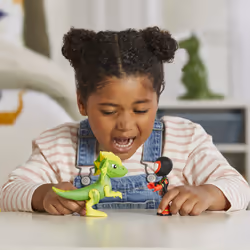 Marvel Spidey e I Suoi Fantastici Amici, Spidey con Cattivo Dino Miles Morales, action figure di Miles "Spin" Morales e 's Electrosaurus - Vista aggiuntiva 7