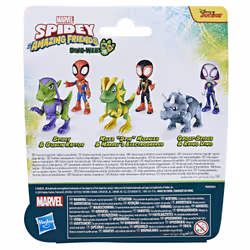 Marvel Spidey e I Suoi Fantastici Amici, Spidey con Cattivo Dino Spidey, set di action figure Dino-Webs di Spidey e Goblin Raptor - Vista aggiuntiva 4