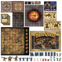 Hasbro Gaming Avalon Hill HeroQuest, pack delle Imprese L'Orda degli Ogre, dai 14 anni in su, da 2 a 5 giocatori, per giocare è necessario avere il Sistema di Gioco Base HeroQuest