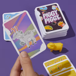 Hasbro Gaming Piggy Piggy, gioco di carte divertente per famiglie, da 2 a 6 giocatori, dai 7 anni in su - Vista aggiuntiva 4