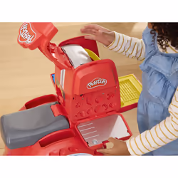 Play-Doh Pizza Delivery Scooter, playset con scooter per consegnare le pizze, attività manuali per bambini e bambine - Vista aggiuntiva 8