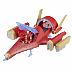 Marvel Avengers Epic Hero Series Iron Man Repulsor Blast Battle Jet - Vista aggiuntiva 2