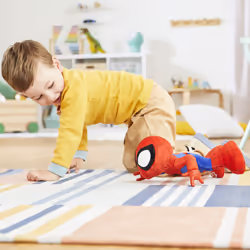 Marvel Spidey e I Suoi Fantastici Amici, Spidey Balla e Gattona, peluche interattivo con 20 frasi e suoni, 2 canzoni, giocattoli a tema supereroi - Vista aggiuntiva 7