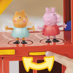 Peppa Pig 2 in 1 Party Bus, playset con bus di 2 in 1 - Vista aggiuntiva 7