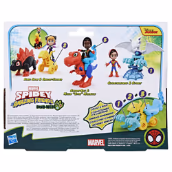 Marvel Spidey e I Suoi Fantastici Amici, Dino-Webs Personaggio e Accessori, Ghostasaurus e Spidey - Vista aggiuntiva 5