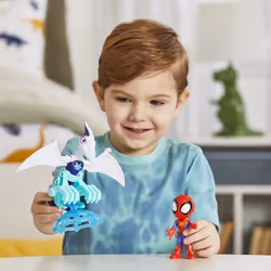 Marvel Spidey e I Suoi Fantastici Amici, Dino-Webs Personaggio e Accessori, Ghostasaurus e Spidey - Vista aggiuntiva 6