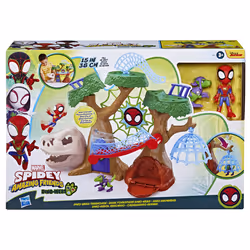Marvel Spidey e I Suoi Fantastici Amici, La Casa sull'Albero di Spidey, playset con action figure Dino-Webs - Vista aggiuntiva 4