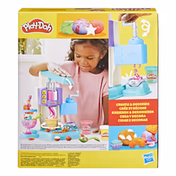 Play-Doh Gelateria Arcobaleno, playset con accessori e vasetti per creare gelati - Vista aggiuntiva 7