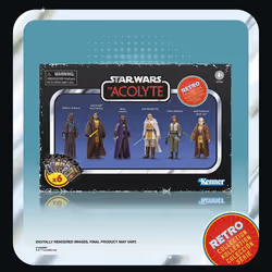 Star Wars Retro Collection The Acolyte Multipack - Vista aggiuntiva 2