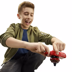 Beyblade X, Deluxe Launcher and Top, set di lanciatore a corda deluxe - Vista aggiuntiva 6