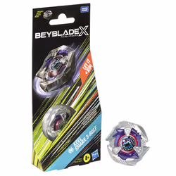 Beyblade X, Booster Single Top, Assortimento di trottole X, 1 trottola inclusa