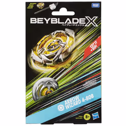 Beyblade X, Starter Pack Top, Assortimento di trottole con lanciatore X, 1 trottola e 1 lanciatore inclusi - Vista aggiuntiva 6