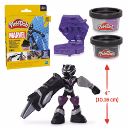 Play-Doh Marvel Black Panther Cutting Claws - Vista aggiuntiva 4