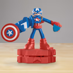 Play-Doh Marvel Captain America Stampig Shield - Vista aggiuntiva 5