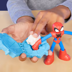 Play-Doh Marvel - Spider-Man Launch & Slice Battle, set da gioco lancia e taglia di Spider-Man - Vista aggiuntiva 8