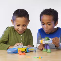 Play-Doh Marvel - Hulk Smash & Squish, set da gioco distruggi e schiaccia di Hulk - Vista aggiuntiva 6