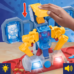 Play-Doh Marvel - Iron Man Armor Maker Lab, set da gioco laboratorio delle armature di Iron Man - Vista aggiuntiva 8