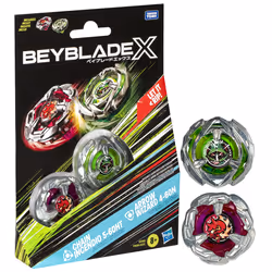 Beyblade X, Dual Pack, assortimento di 2 trottole