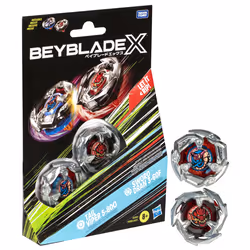 Beyblade X, Dual Pack, assortimento di 2 trottole