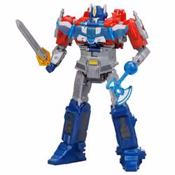 Transformers Power Flip Optimus Prime (Orion Pax), action figure interattiva - Vista aggiuntiva 5