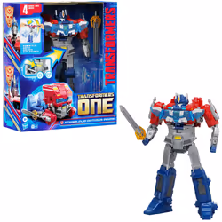 Transformers Power Flip Optimus Prime (Orion Pax), action figure interattiva - Vista aggiuntiva 8