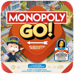 Monopoly GO!, Gioco da tavolo, Simulazione economica, 8 anno/i, 15 min, Gioco di famiglia