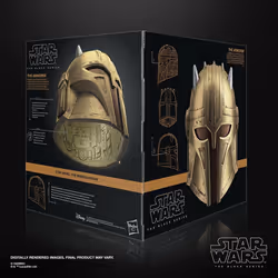 Star Wars The Black Series The Armorer Electronic Helmet - Vista aggiuntiva 8
