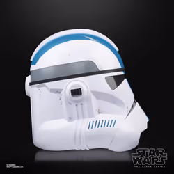 Star Wars The Black Series Clone Trooper (501st Legion) Electronic Helmet - Vista aggiuntiva 4