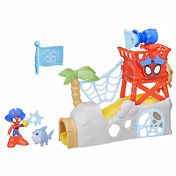 Marvel Spidey Water Web Playset Isola Dei Pirati - Vista aggiuntiva 2
