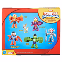 Marvel Iron Man and his Awesome Friends Armored-Up Avengers Pack - Vista aggiuntiva 6