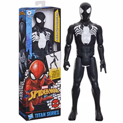 Marvel Spider-Man Titan Series Spider-Man con tuta nera - Vista aggiuntiva 3