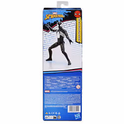 Marvel Spider-Man Titan Series Spider-Man con tuta nera - Vista aggiuntiva 4