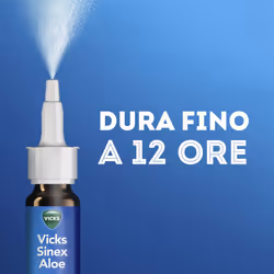 Vicks Sinex Aloe Spray Nasale per Naso Chiuso 15 ml 0,05%