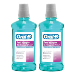 Oral-B Denti e Gengive Collutorio Senza Alcool 2x500ml