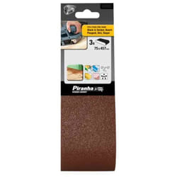 Nastri 75x457 mm Grana 100 per levigatrici a nastro Black and decker X33106