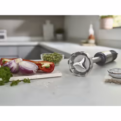 Kenwood Triblade XL+ HBM60307GY Mixer a immersione 1000W con accessori Grigio - Vista aggiuntiva 5